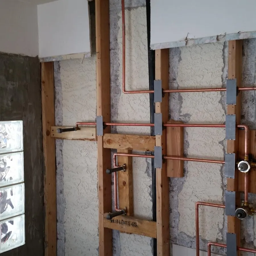 Copper pipe installation for Burst Pipe Repair in Ruskin